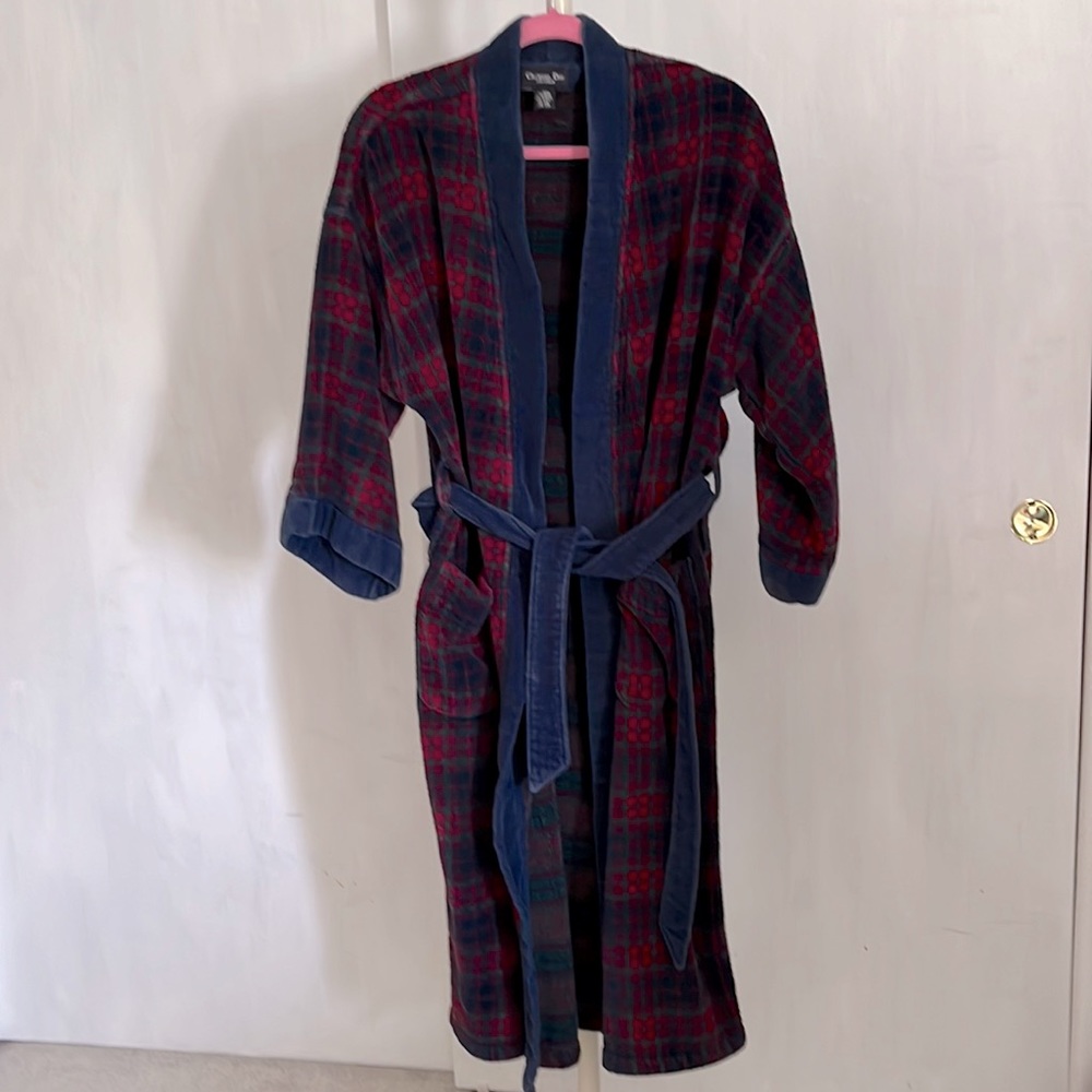 Vintage Christian Dior men’s bathrobe